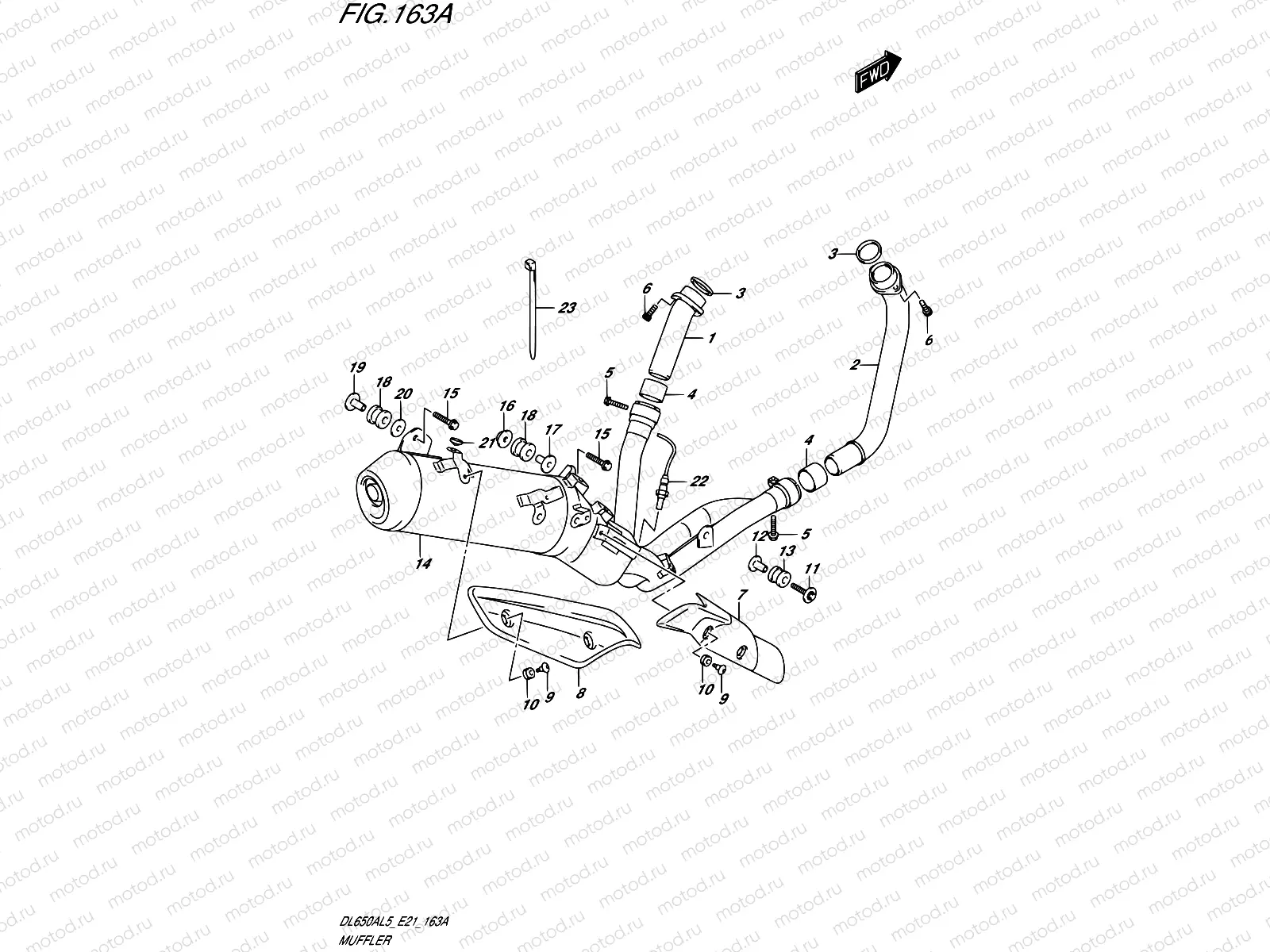 163A - MUFFLER