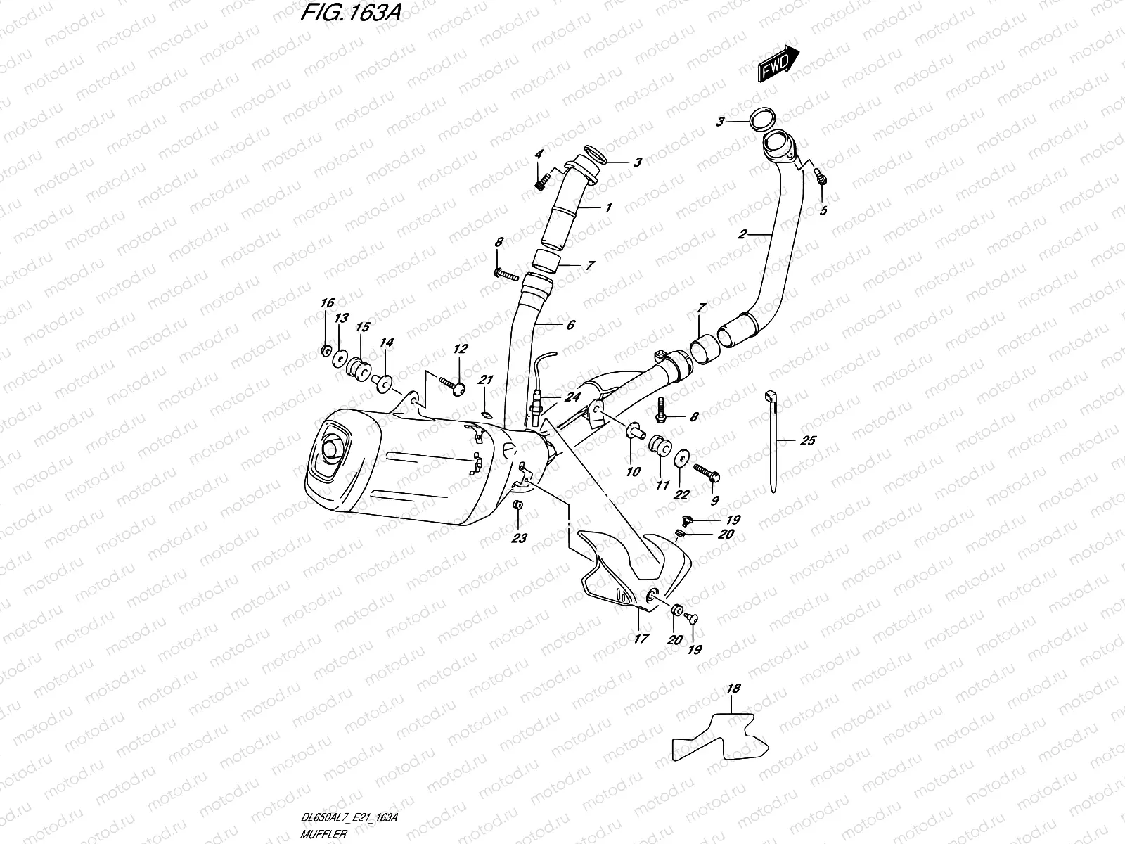 163A - MUFFLER