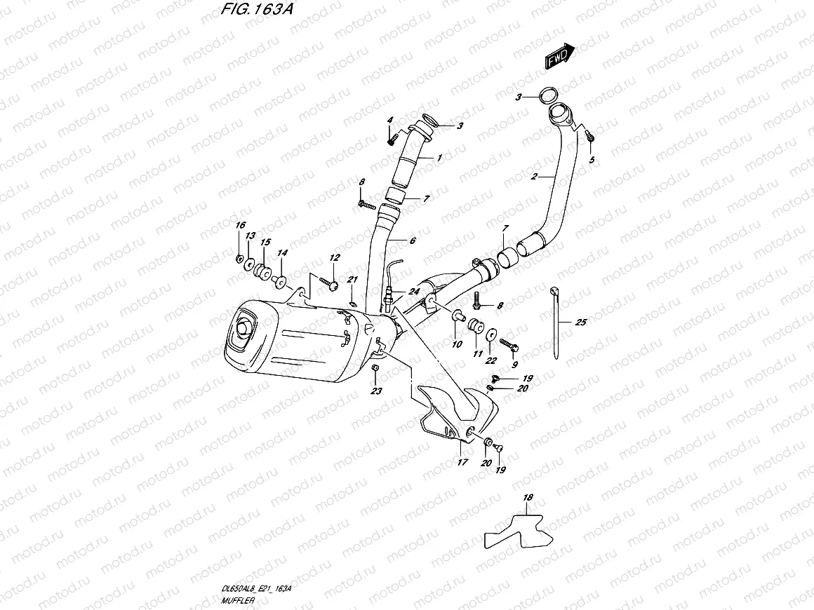 163A - MUFFLER