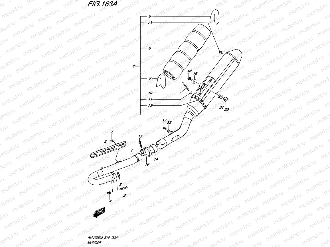 163A - MUFFLER