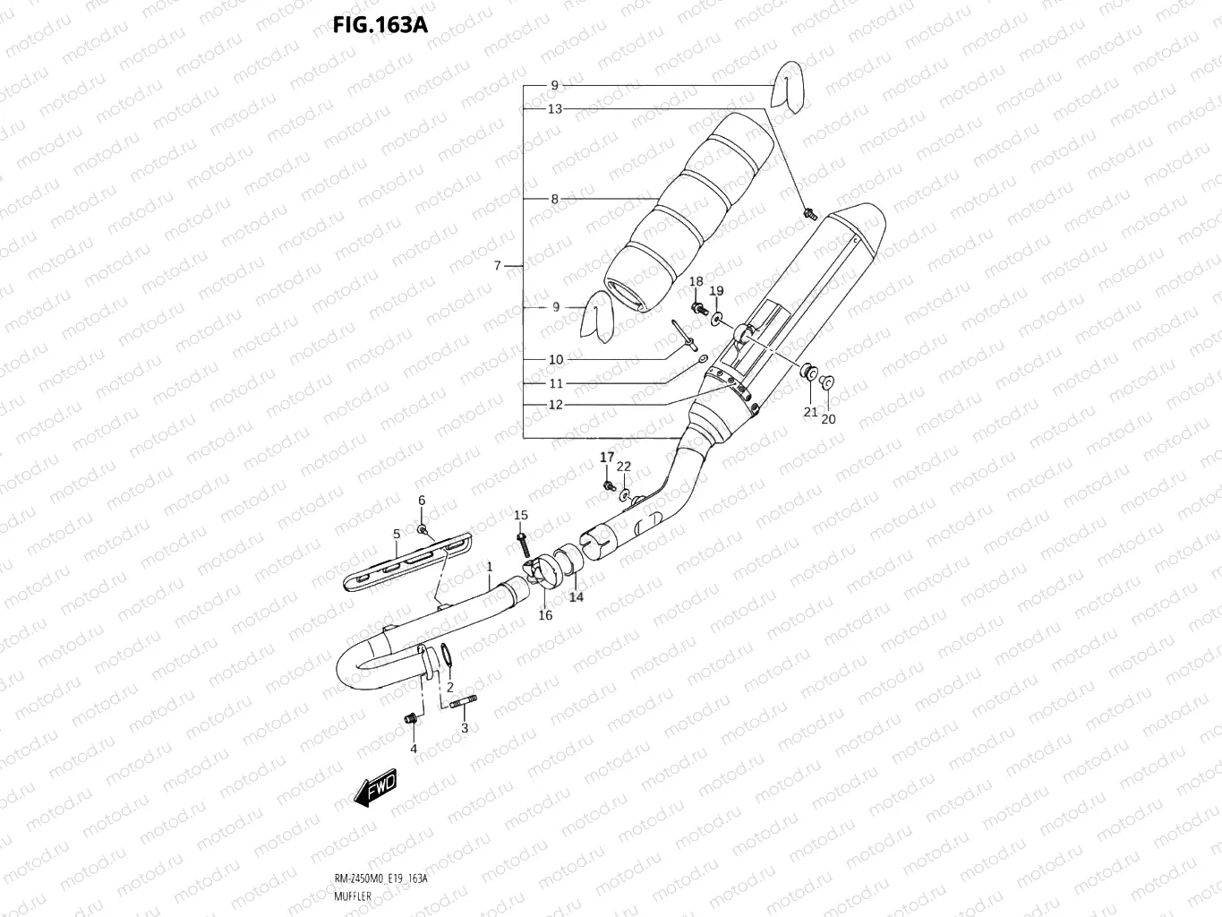 163A - MUFFLER