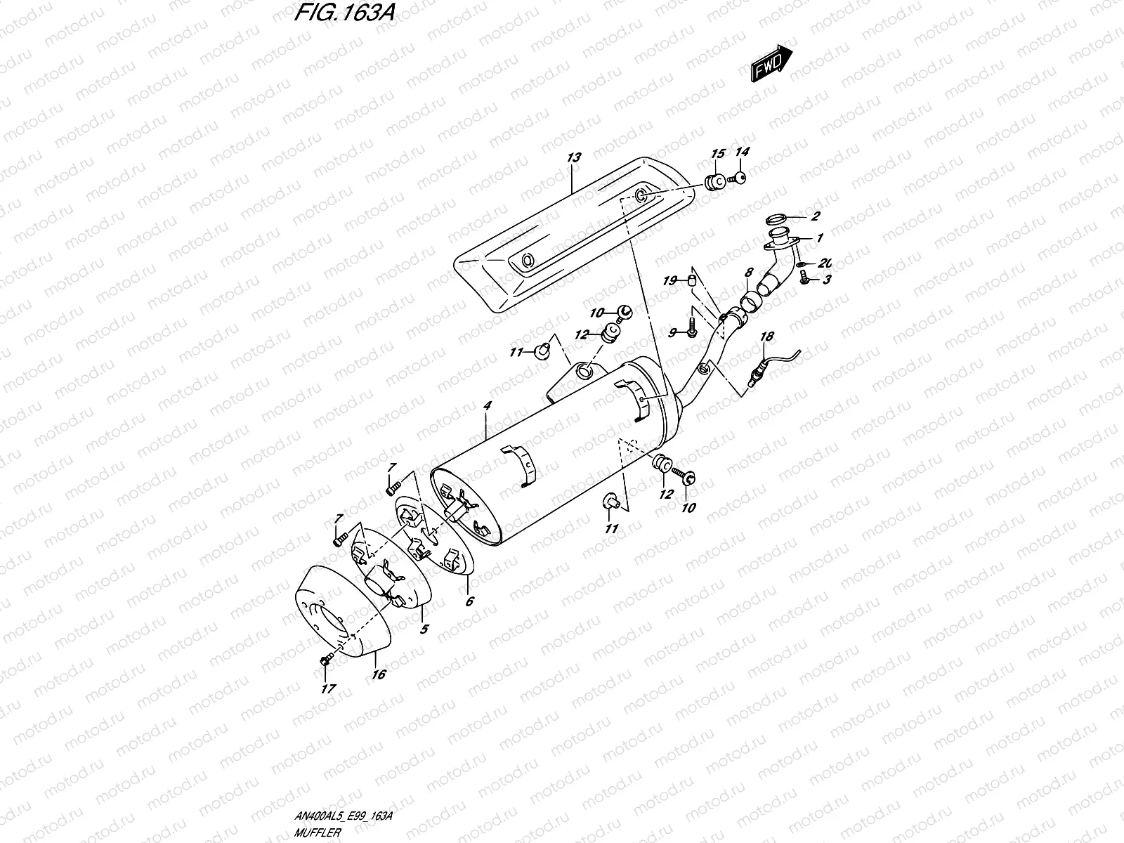 163A - MUFFLER