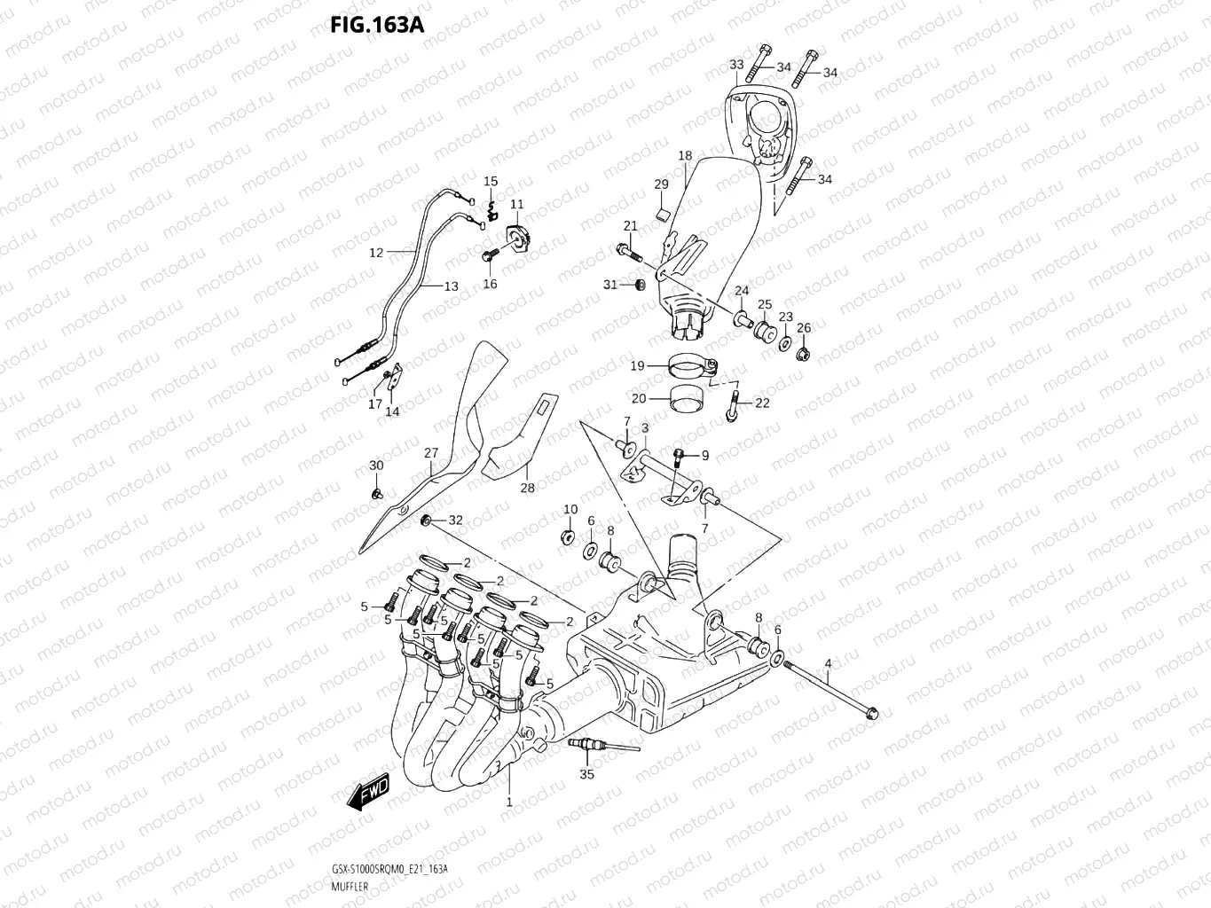163A - MUFFLER