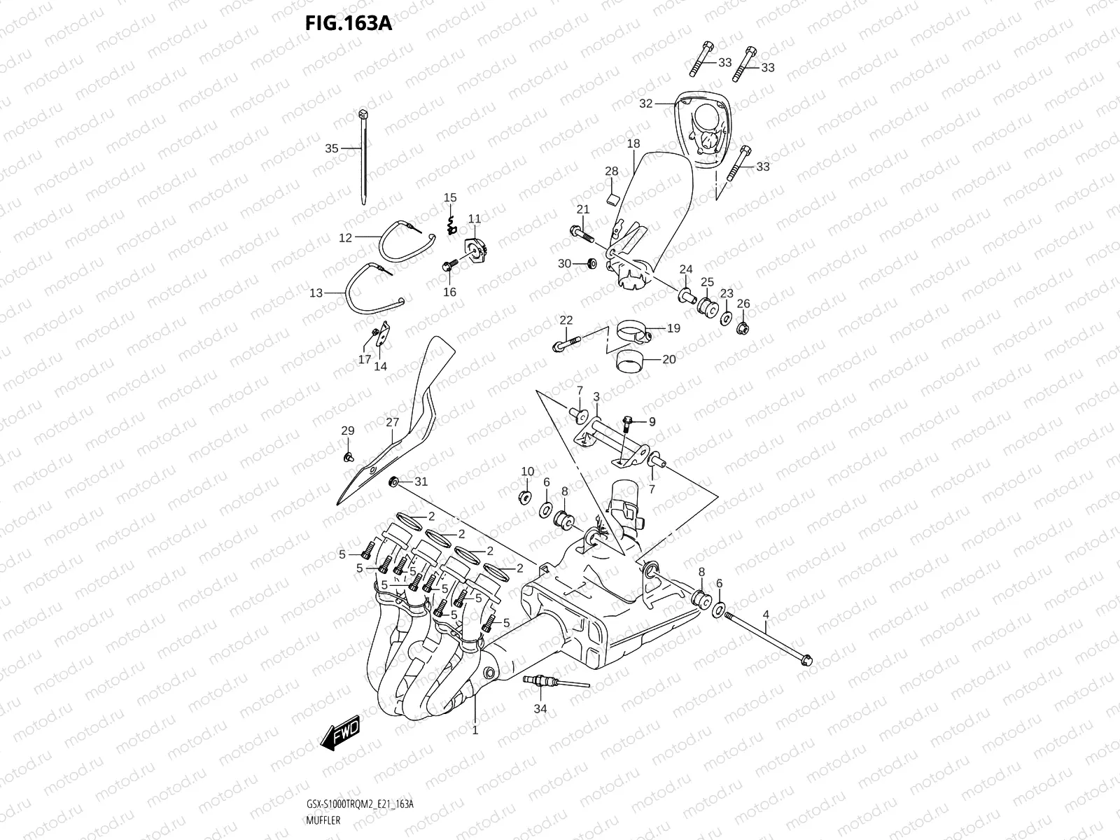 163A - MUFFLER