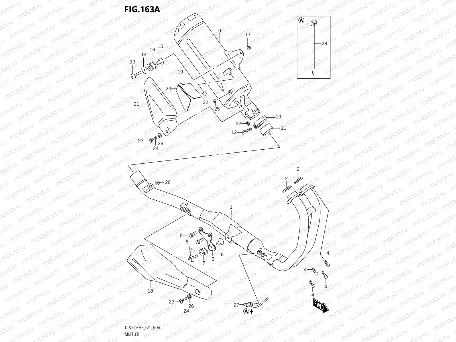 163A - MUFFLER