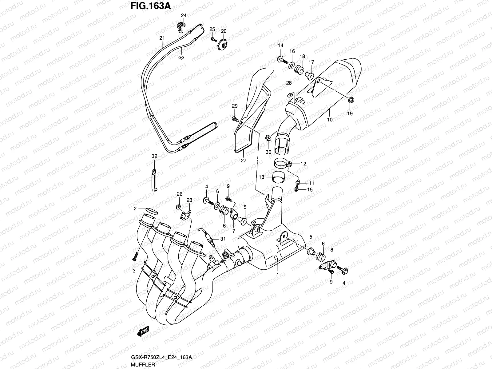 163A - MUFFLER