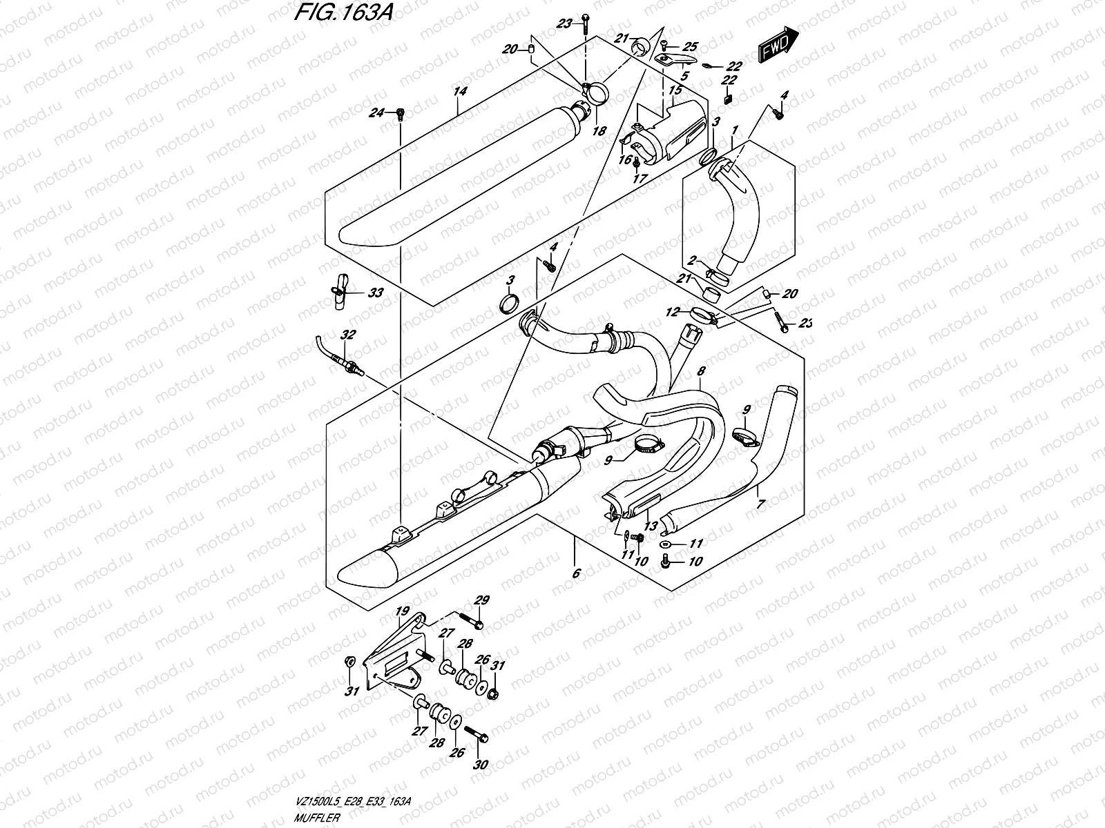 163A - MUFFLER