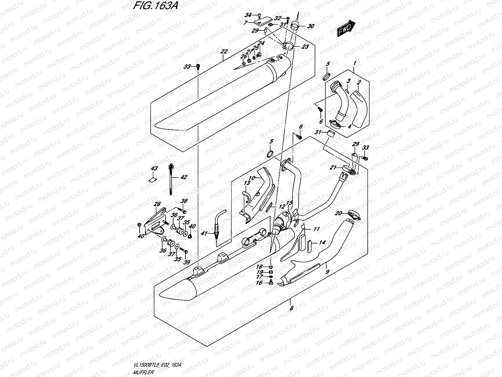 163A - MUFFLER