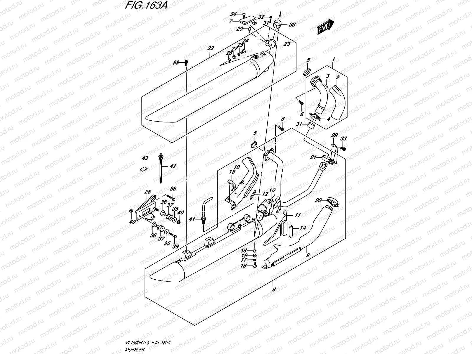 163A - MUFFLER