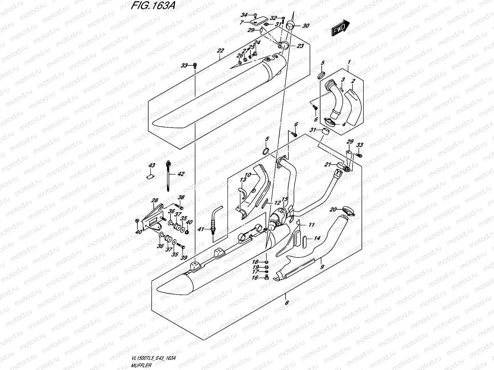 163A - MUFFLER