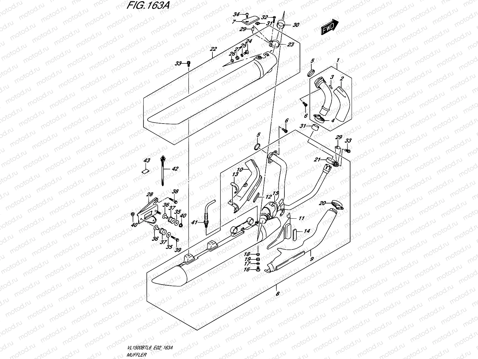 163A - MUFFLER