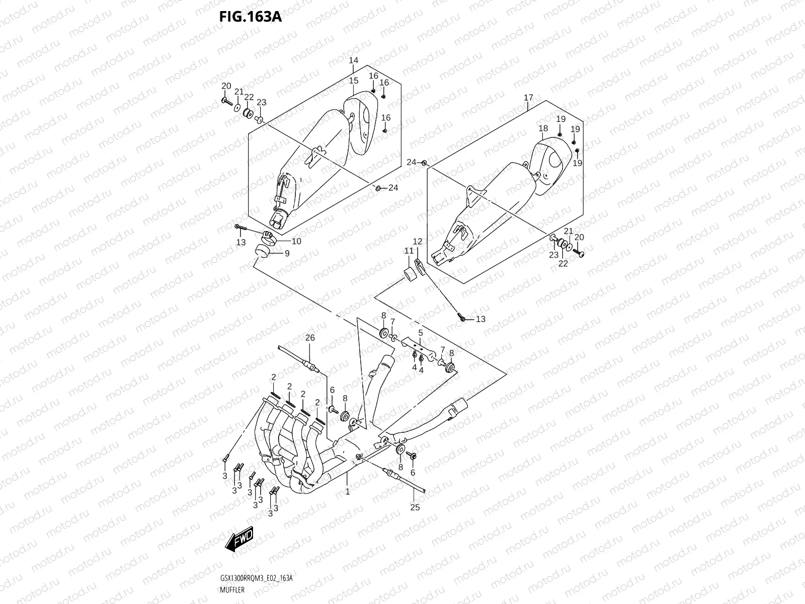 163A - MUFFLER