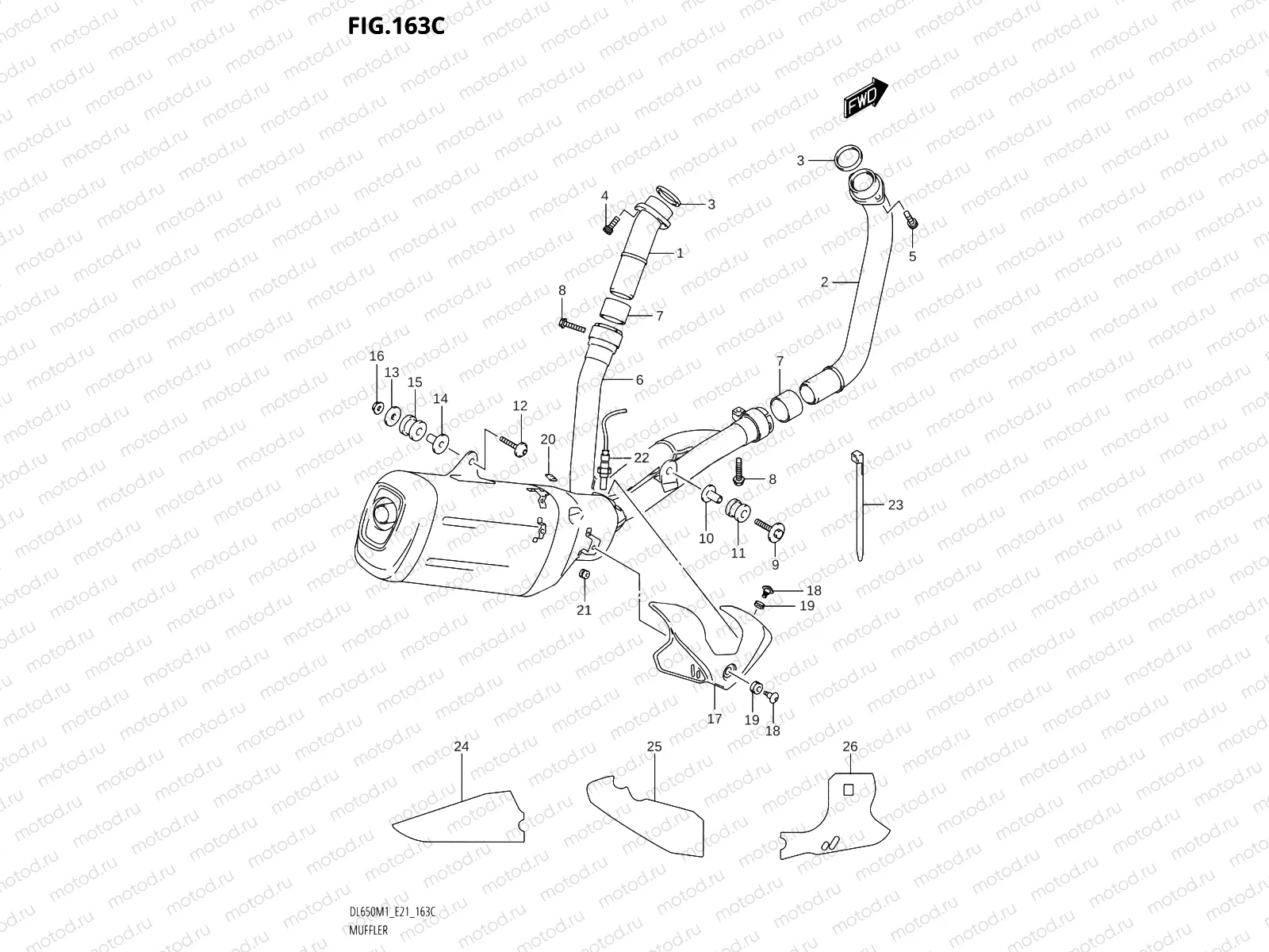 163C - MUFFLER