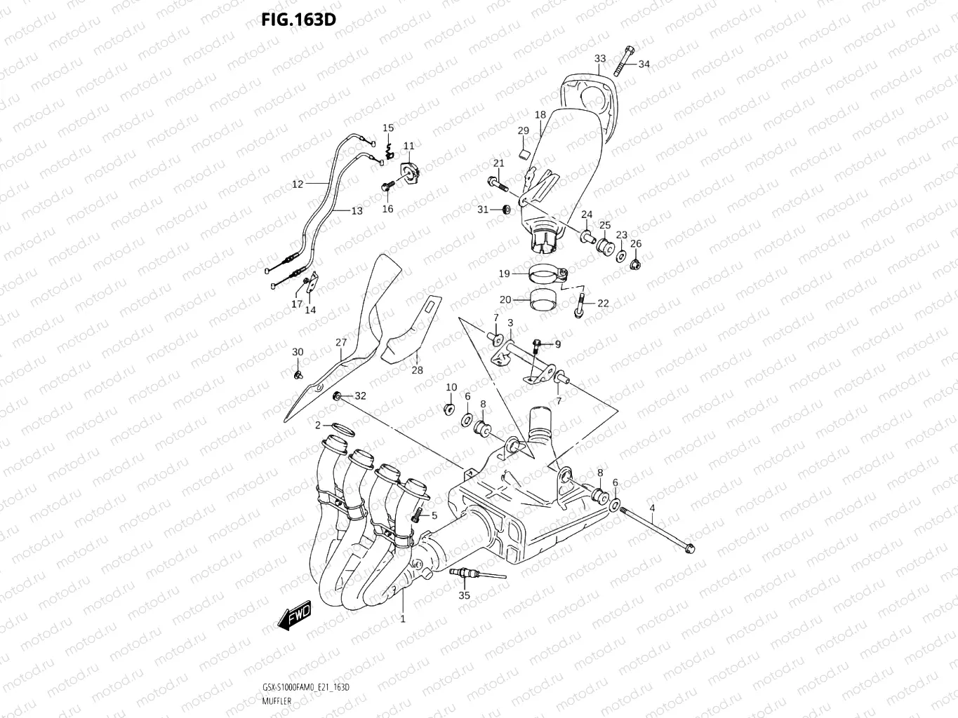 163D - MUFFLER