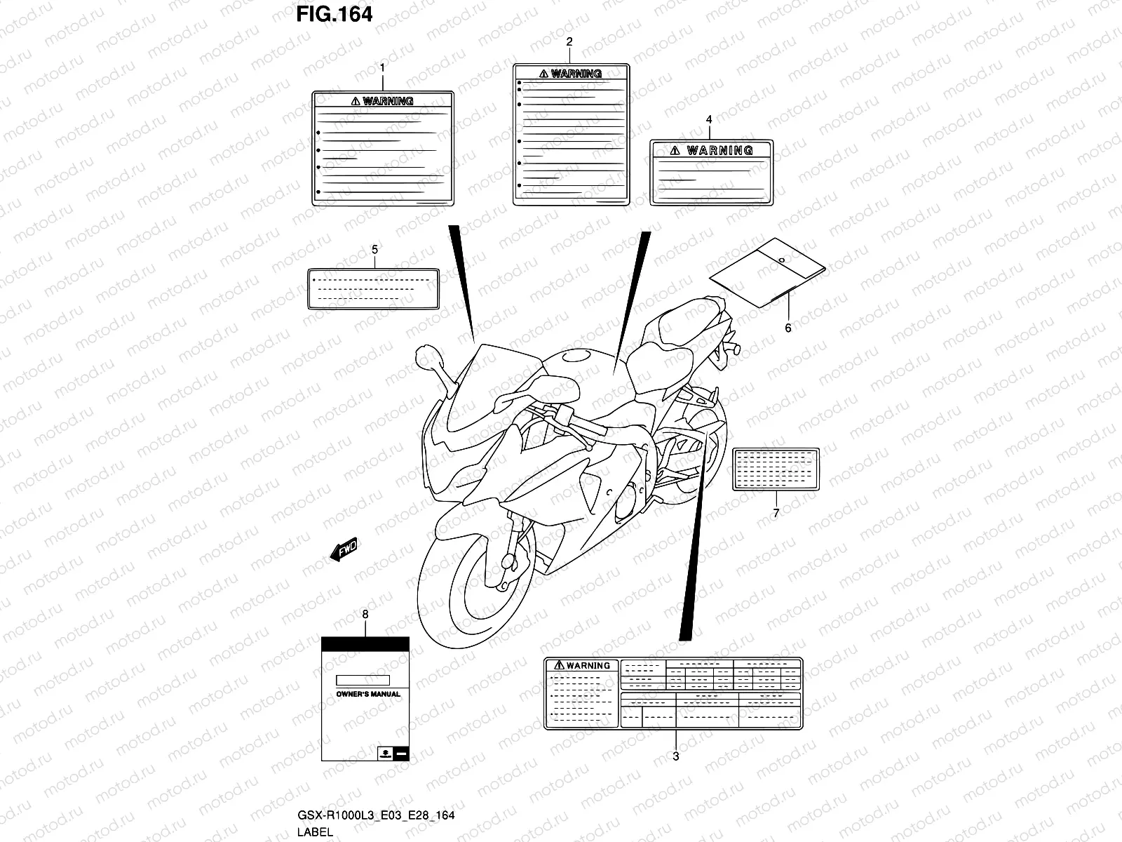 164 - LABEL (GSX-R1000ZL3 E03)