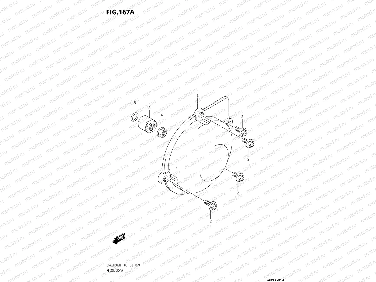 167A - RECOIL COVER