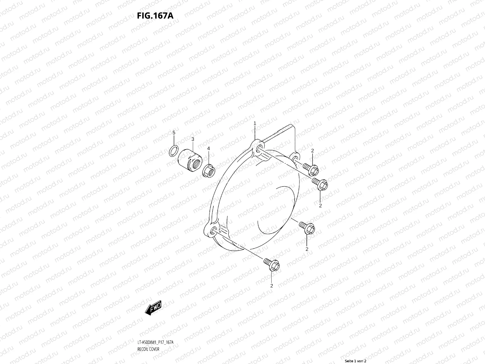 167A - RECOIL COVER