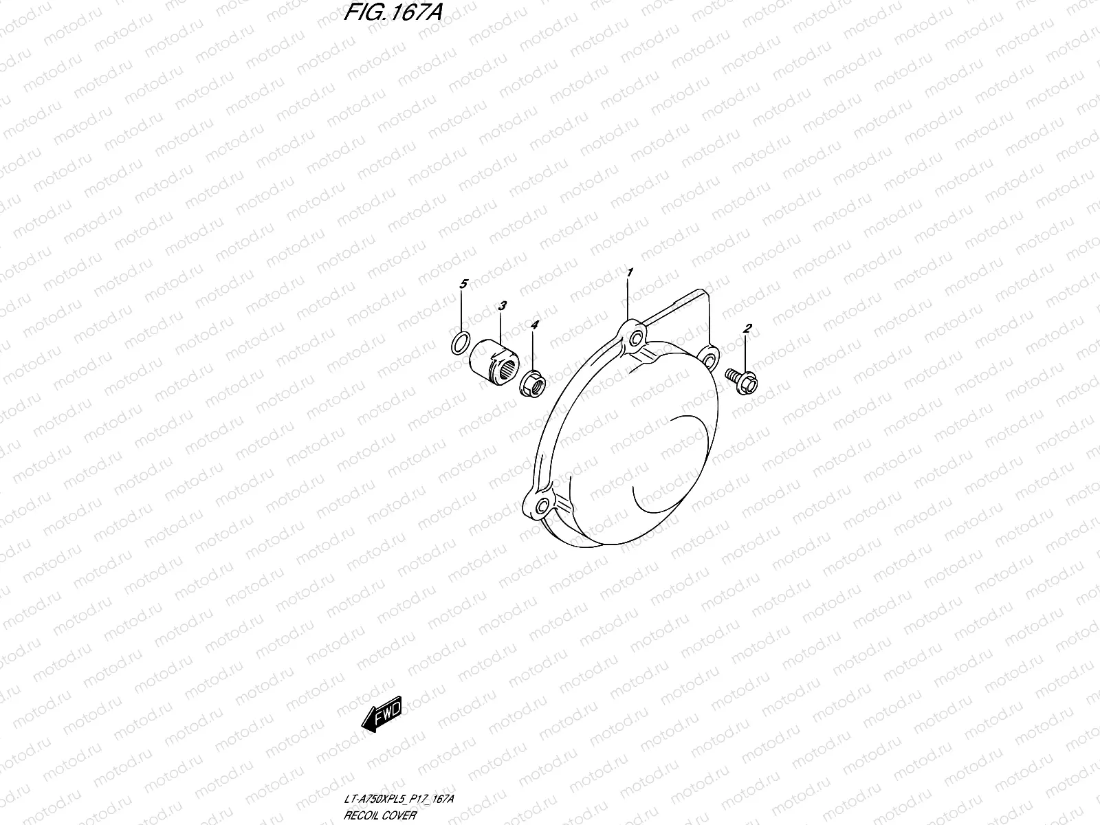 167A - RECOIL COVER