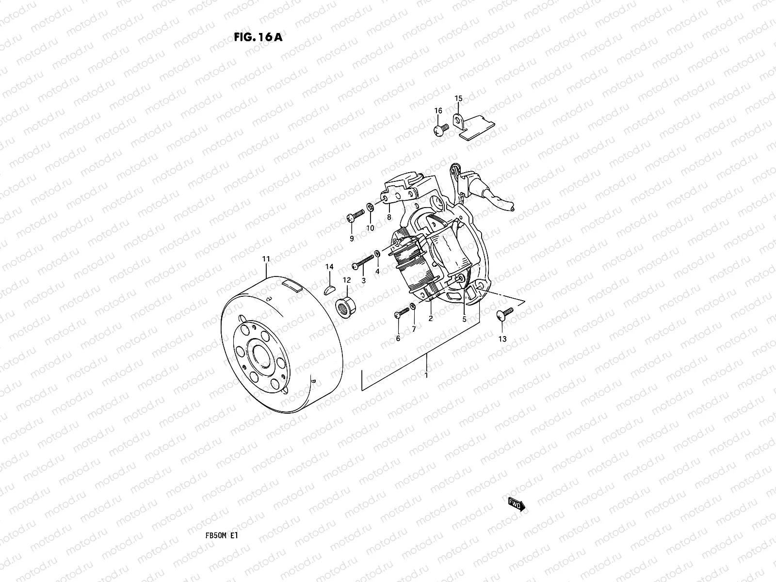 16A - MAGNETO (MODEL M)