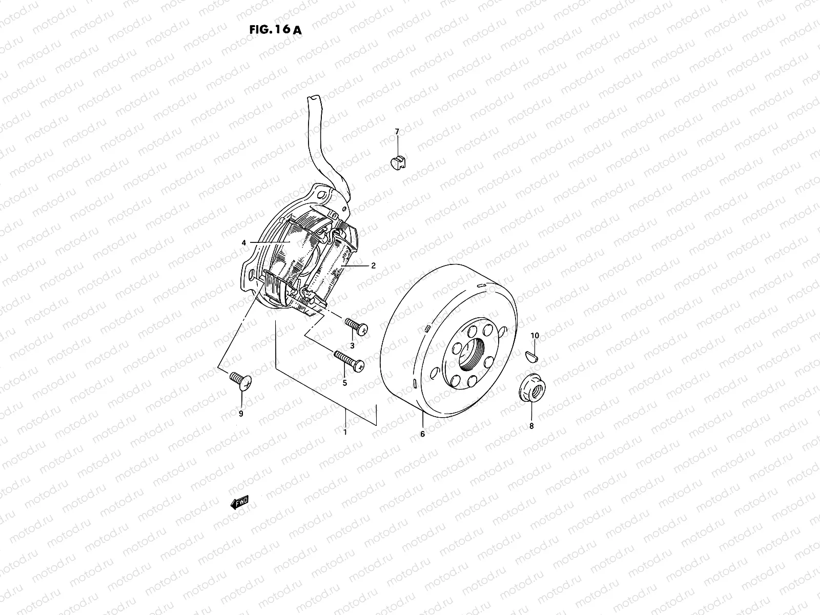 16A - MAGNETO (MODEL R E15/P15)