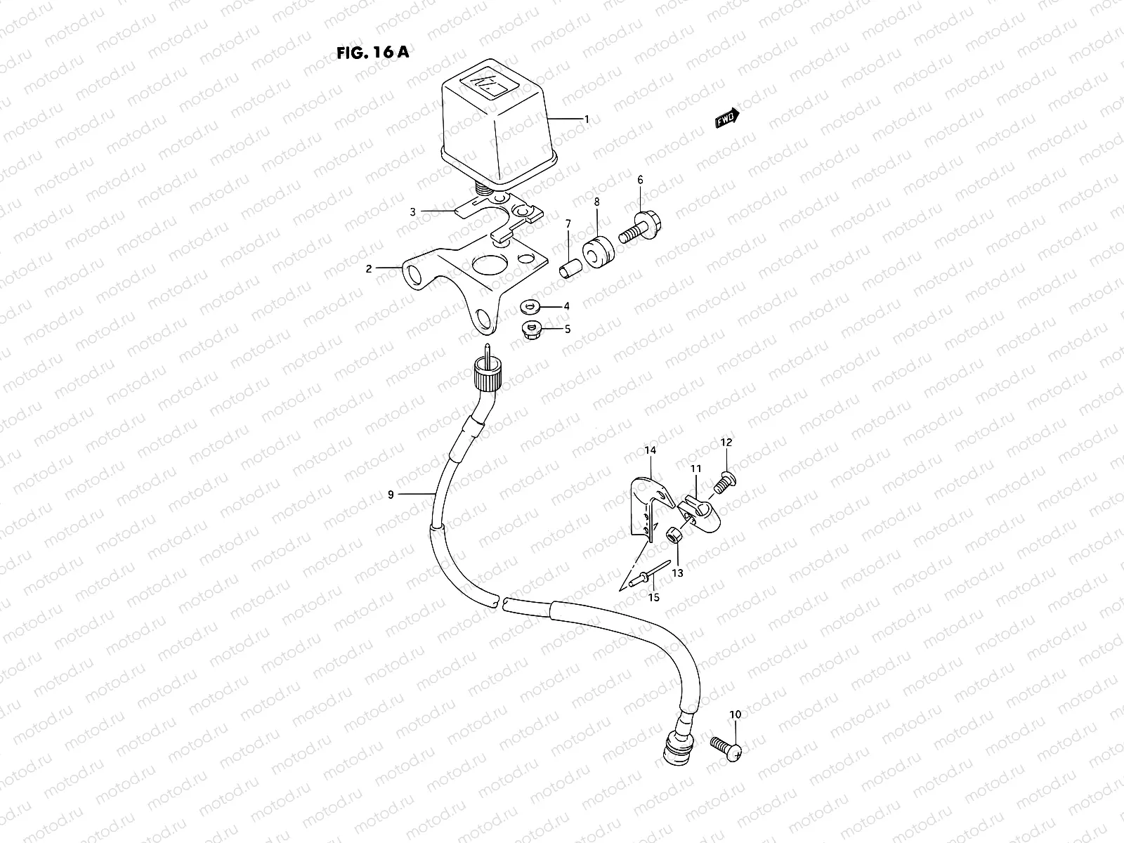 16A - TRIP METER (MODEL M/N/P/R/S)