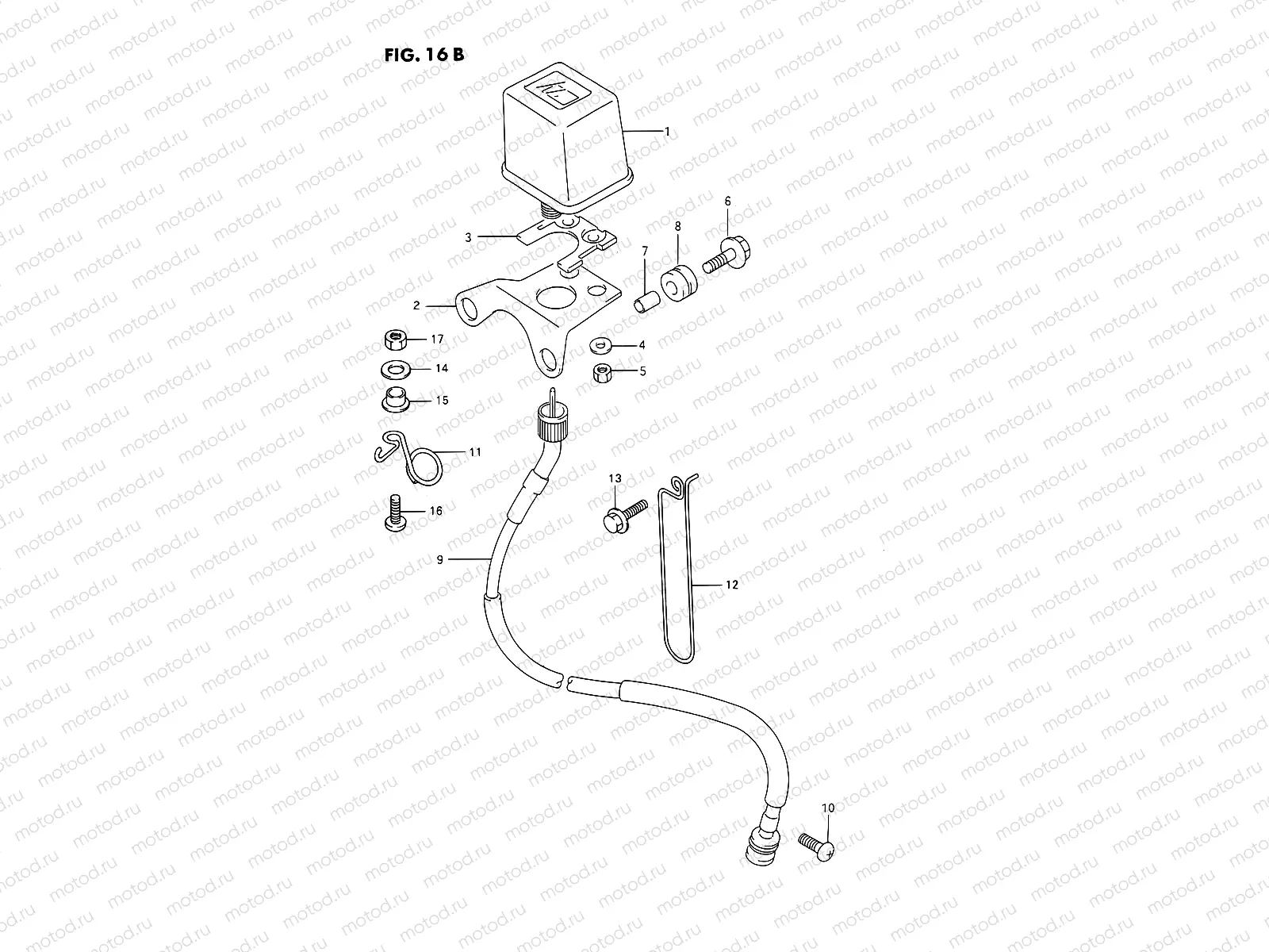 16B - TRIP METER (MODEL T)
