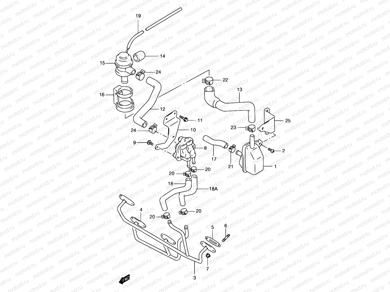 16C - SECOND AIR (GSF1200W/X/Y E18)