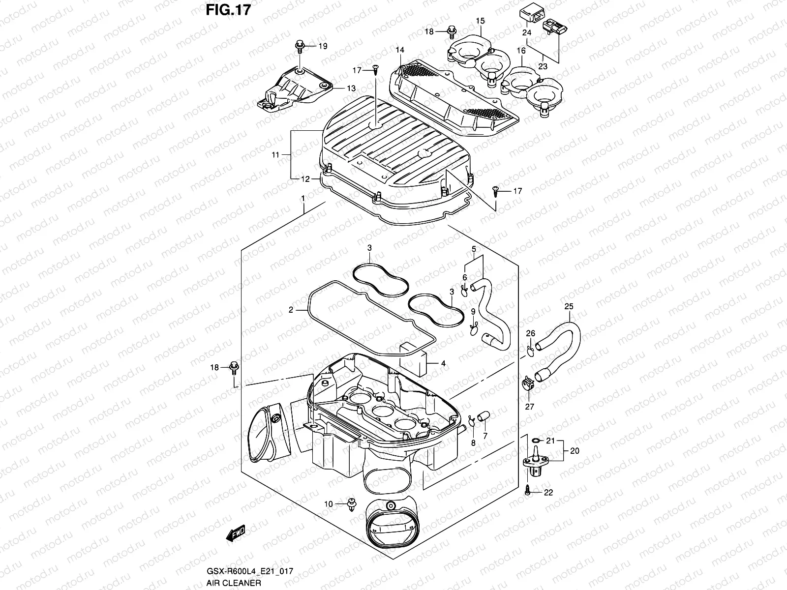 17 - AIR CLEANER