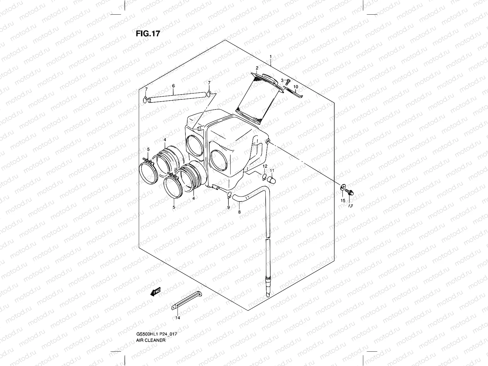 17 - AIR CLEANER
