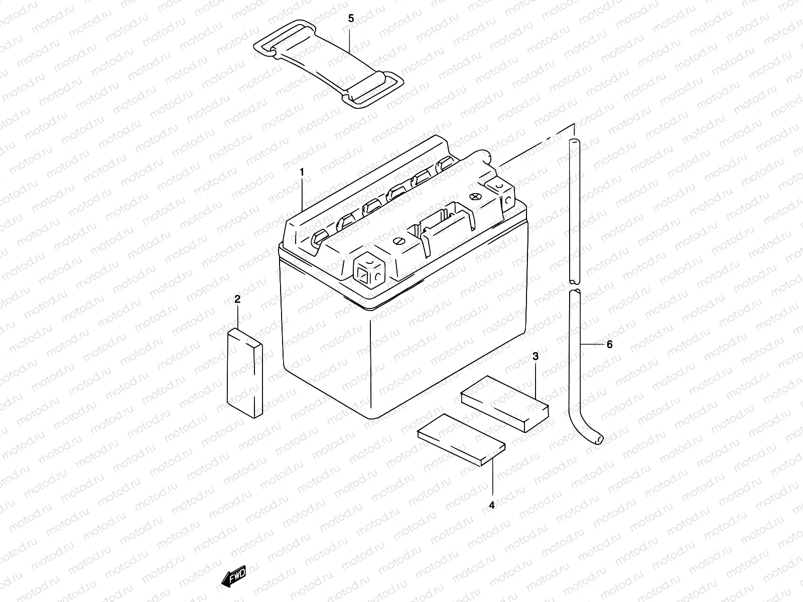 17 - BATTERY (MODEL K1/K2)