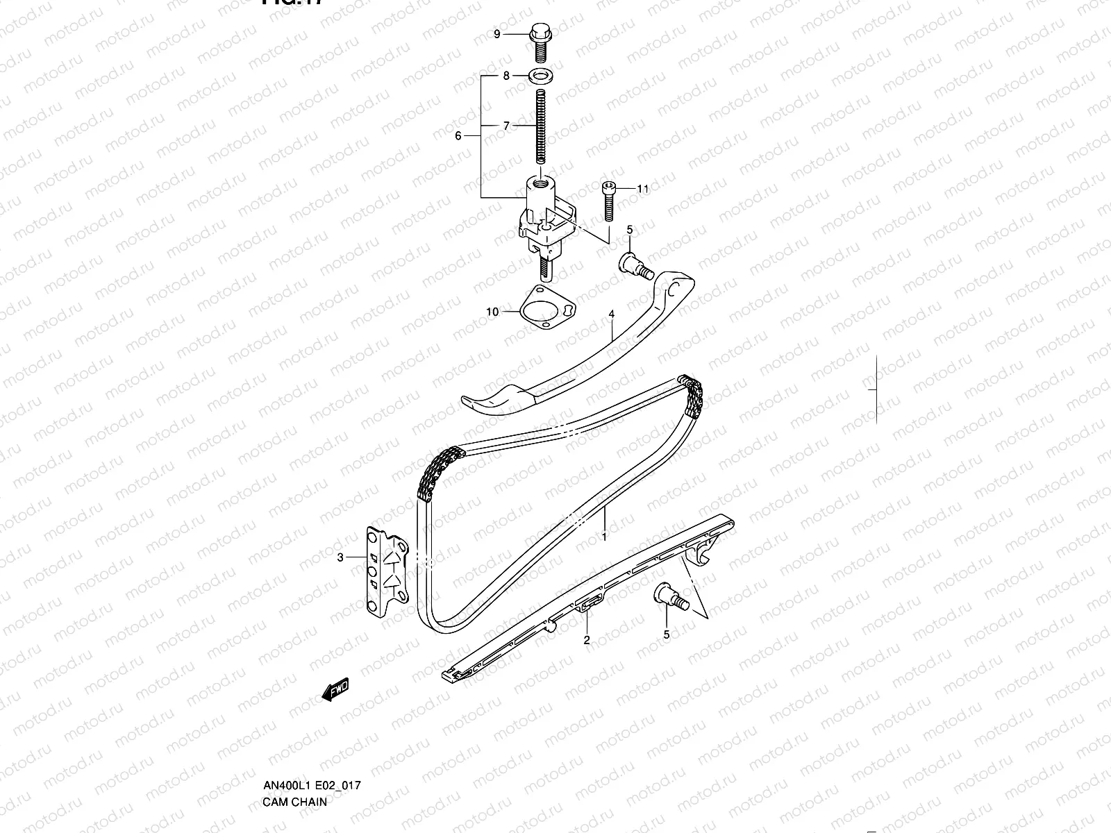 17 - CAM CHAIN
