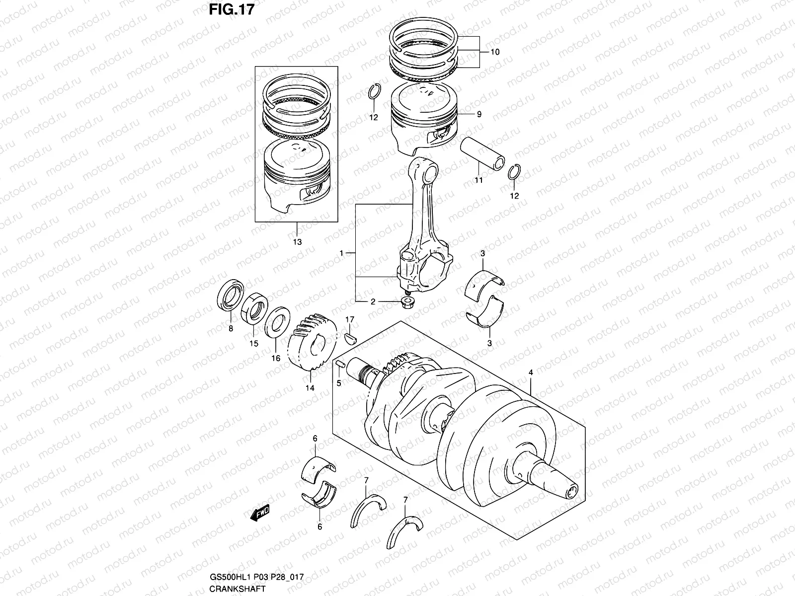 17 - CRANKSHAFT