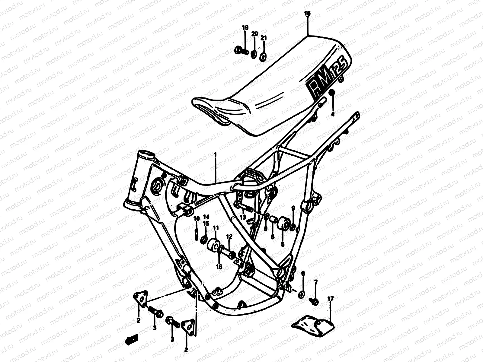 17 - FRAME-SEAT