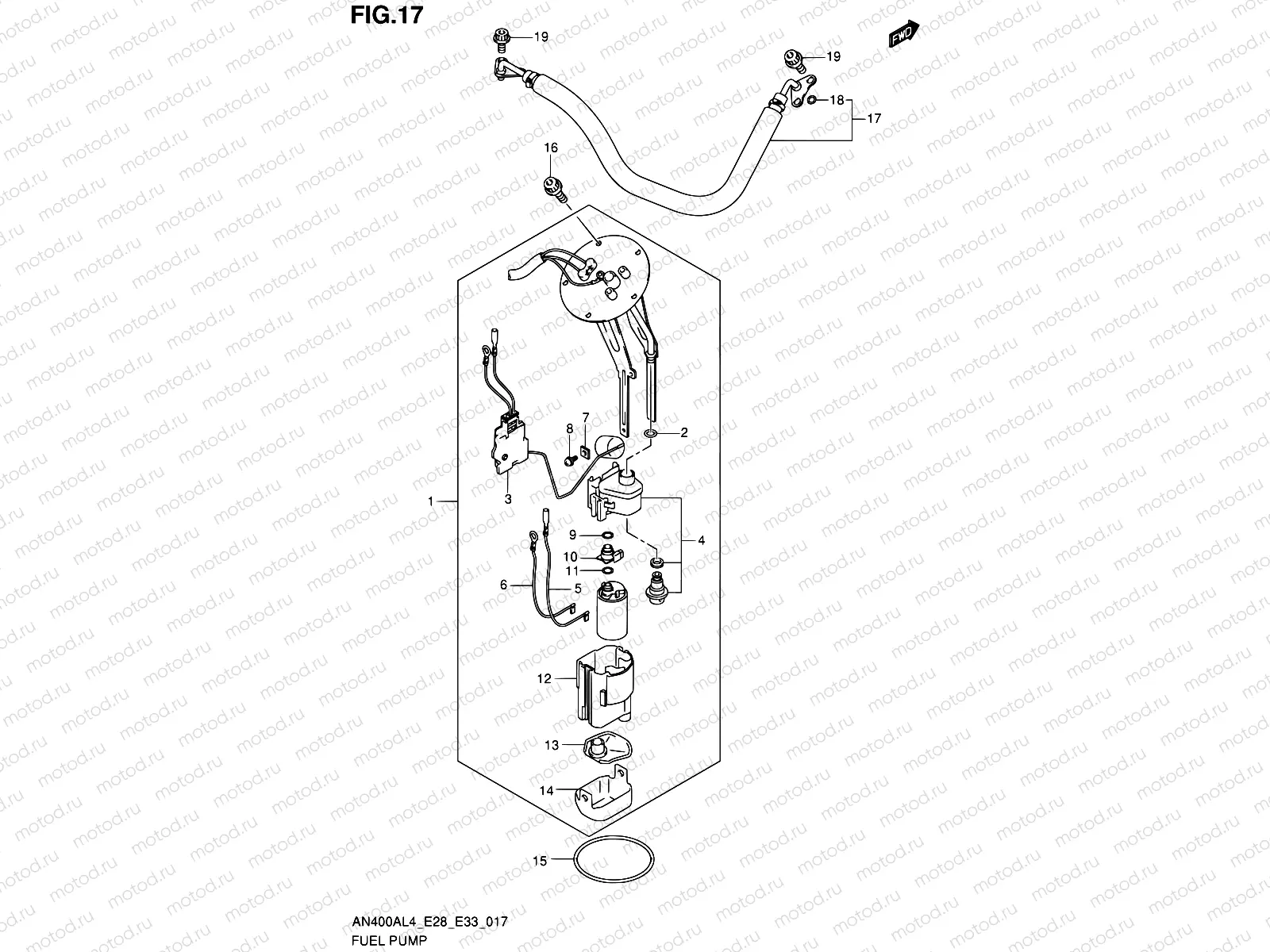 17 - FUEL PUMP