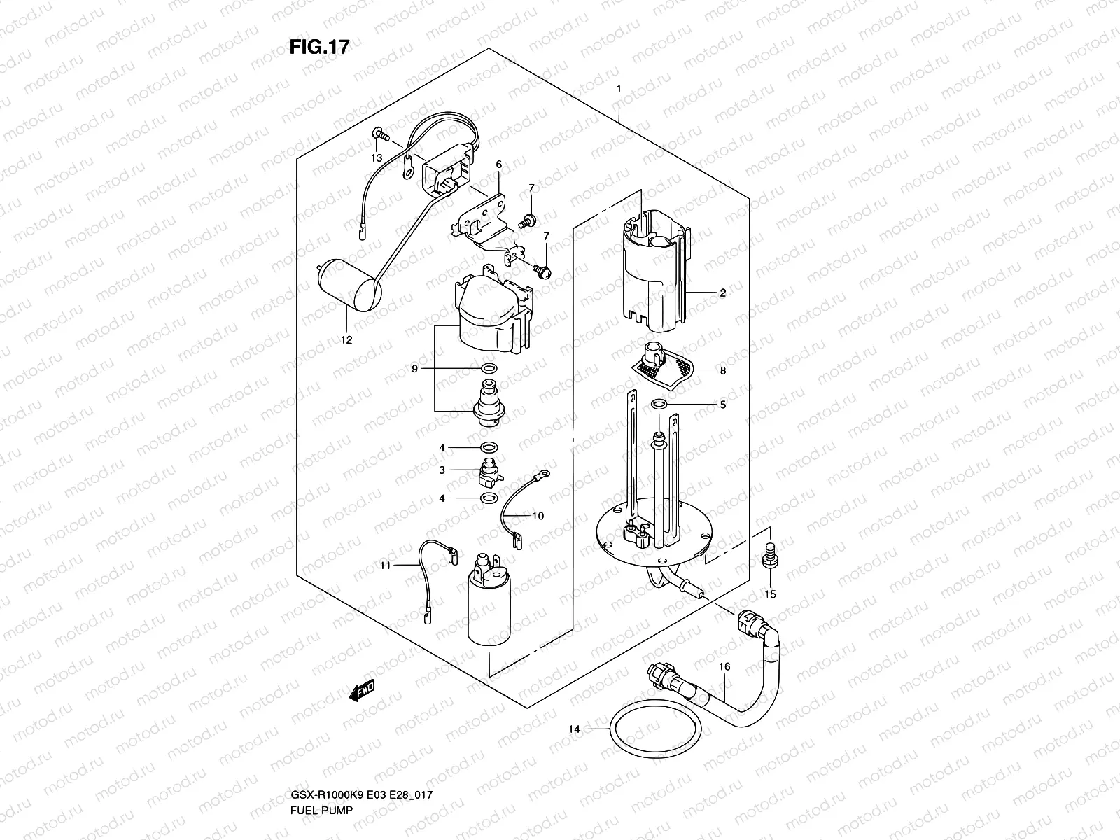 17 - FUEL PUMP