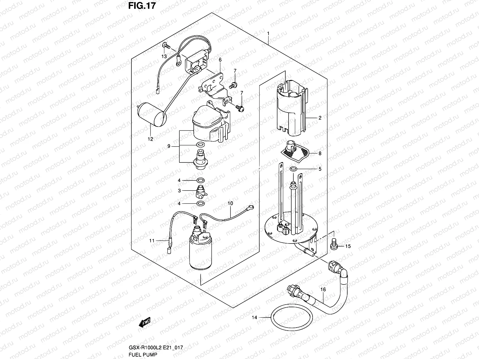 17 - FUEL PUMP