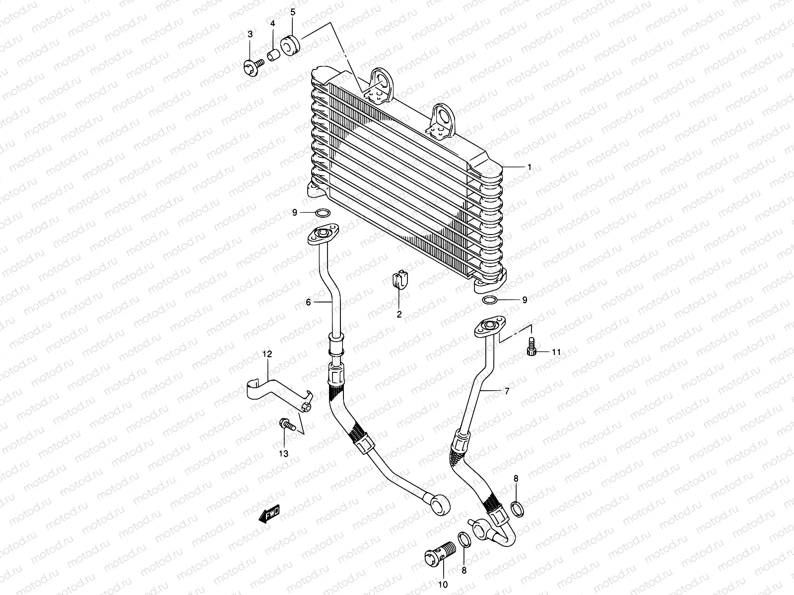 17 - OIL COOLER