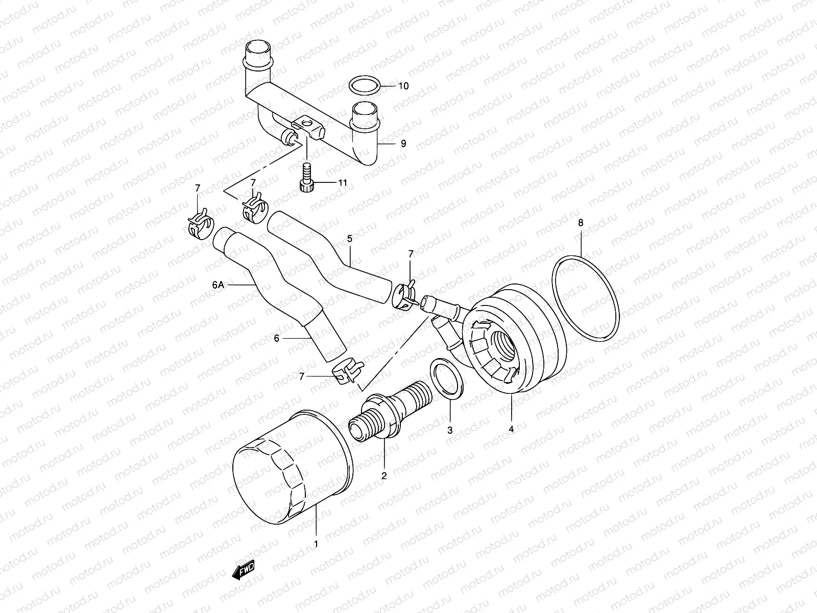 17 - OIL COOLER
