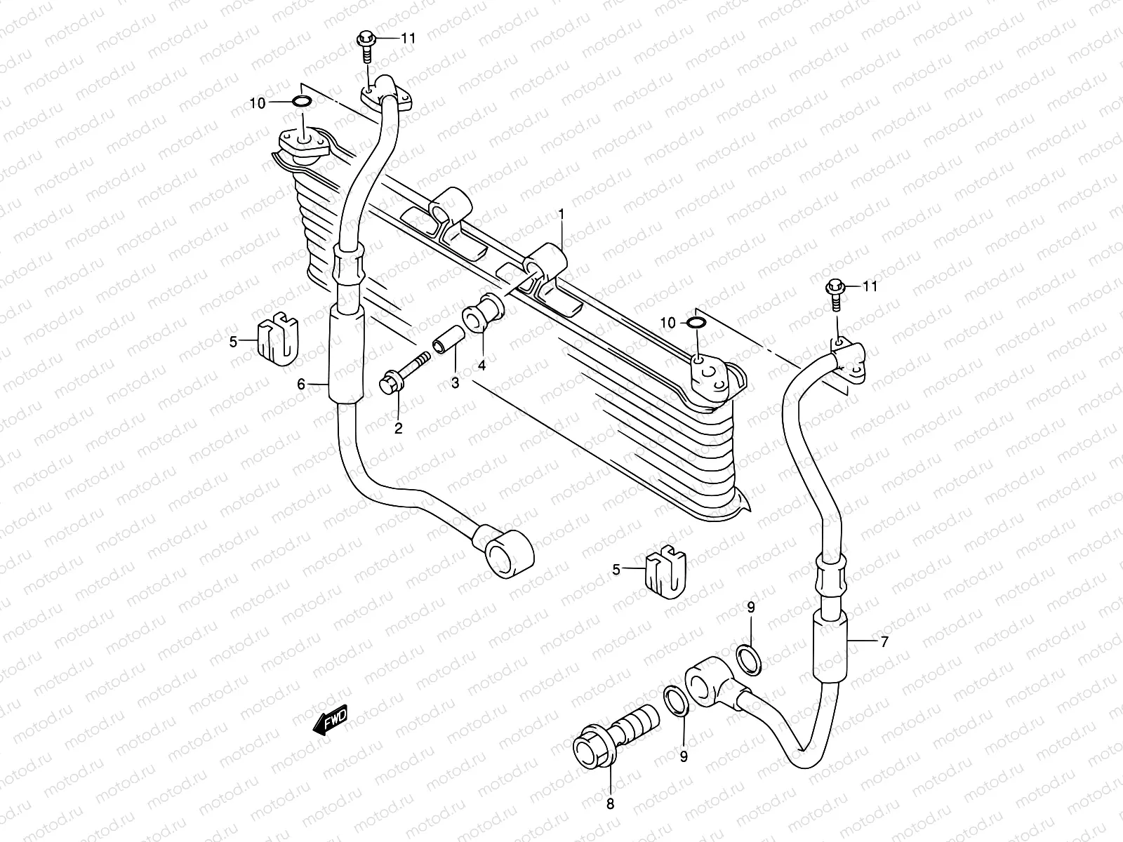 17 - OIL COOLER