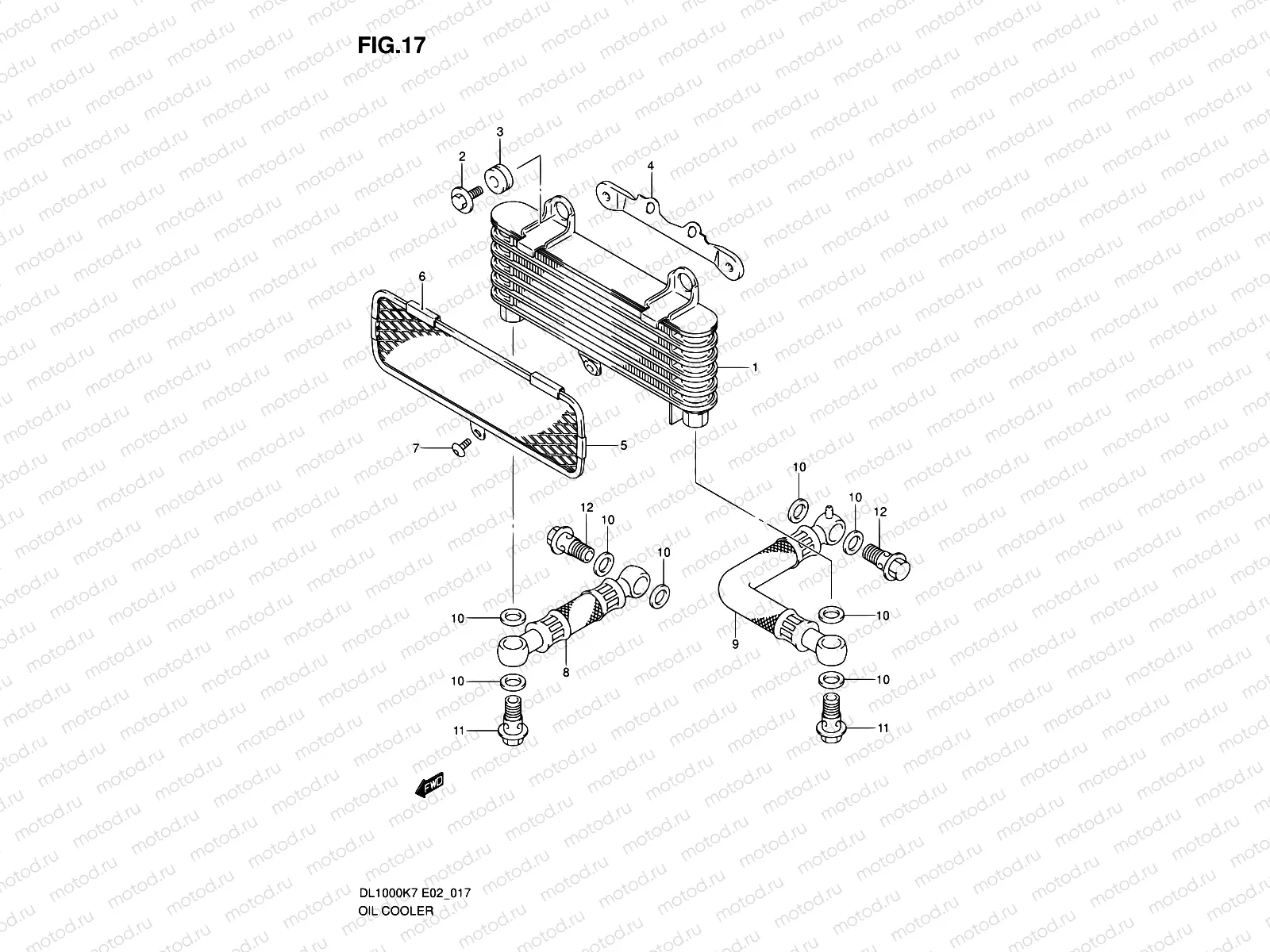 17 - OIL COOLER