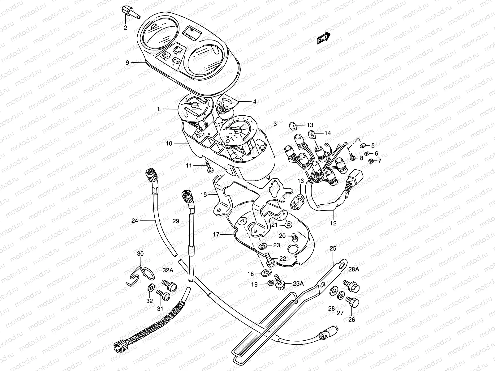 17 - SPEEDOMETER - TACHOMETER
