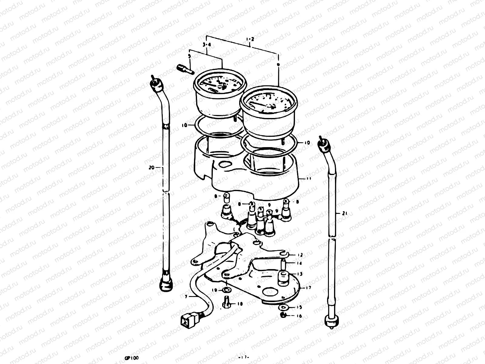 17 - SPEEDOMETER - TACHOMETER (N)