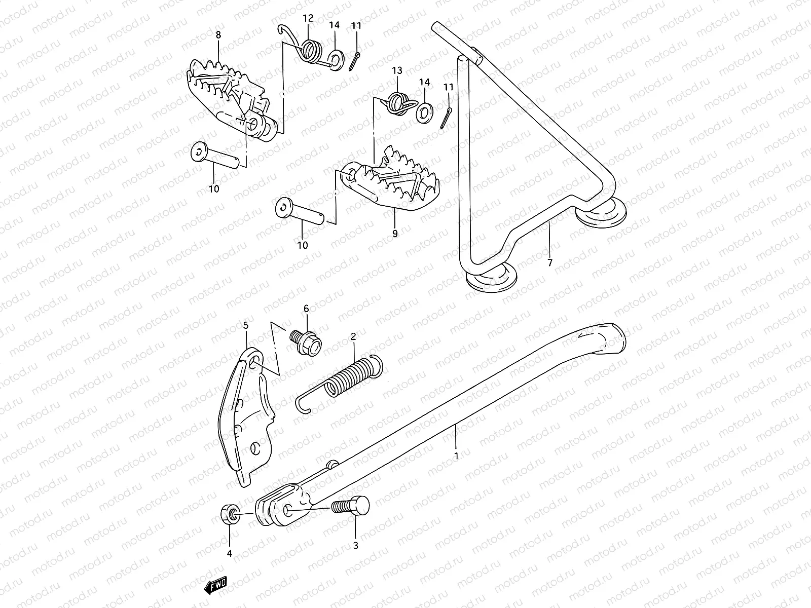 17 - STAND - FOOTREST