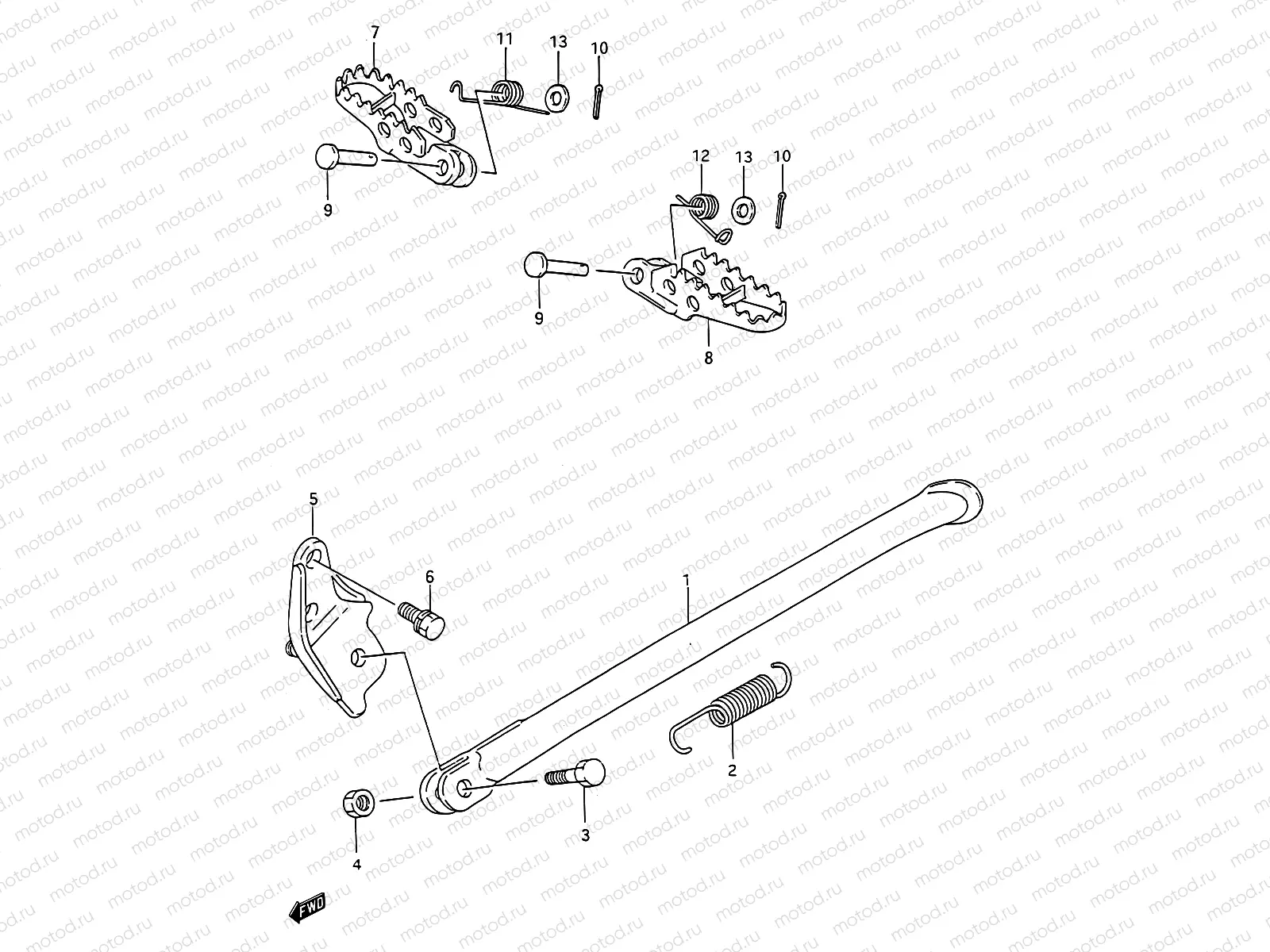 17 - STAND - FOOTREST