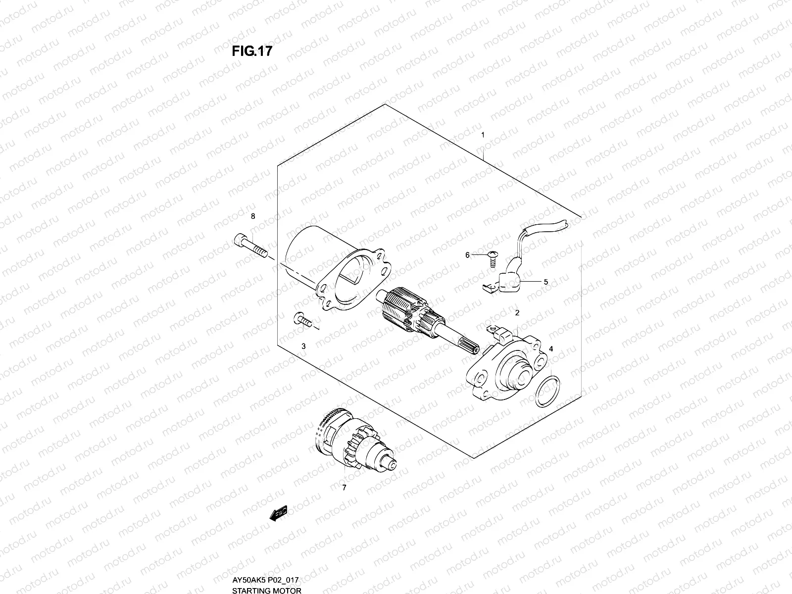 17 - STARTING MOTOR