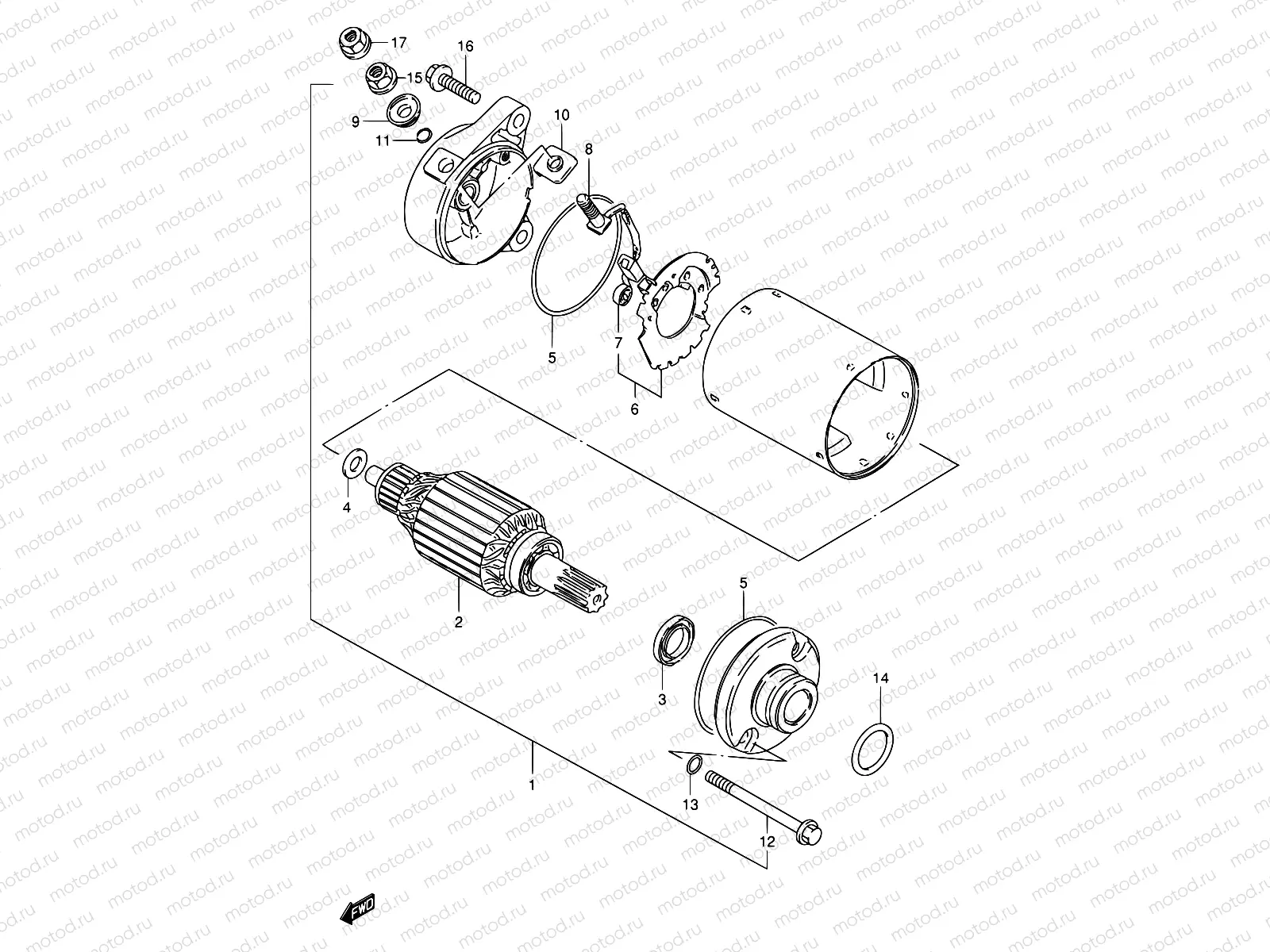 17 - STARTING MOTOR