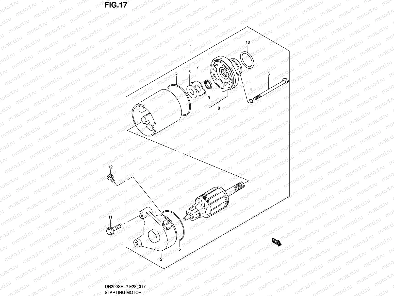 17 - STARTING MOTOR