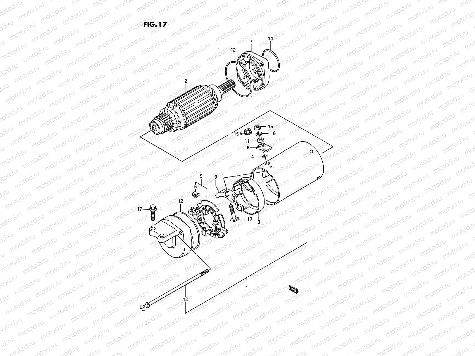 17 - STARTING MOTOR
