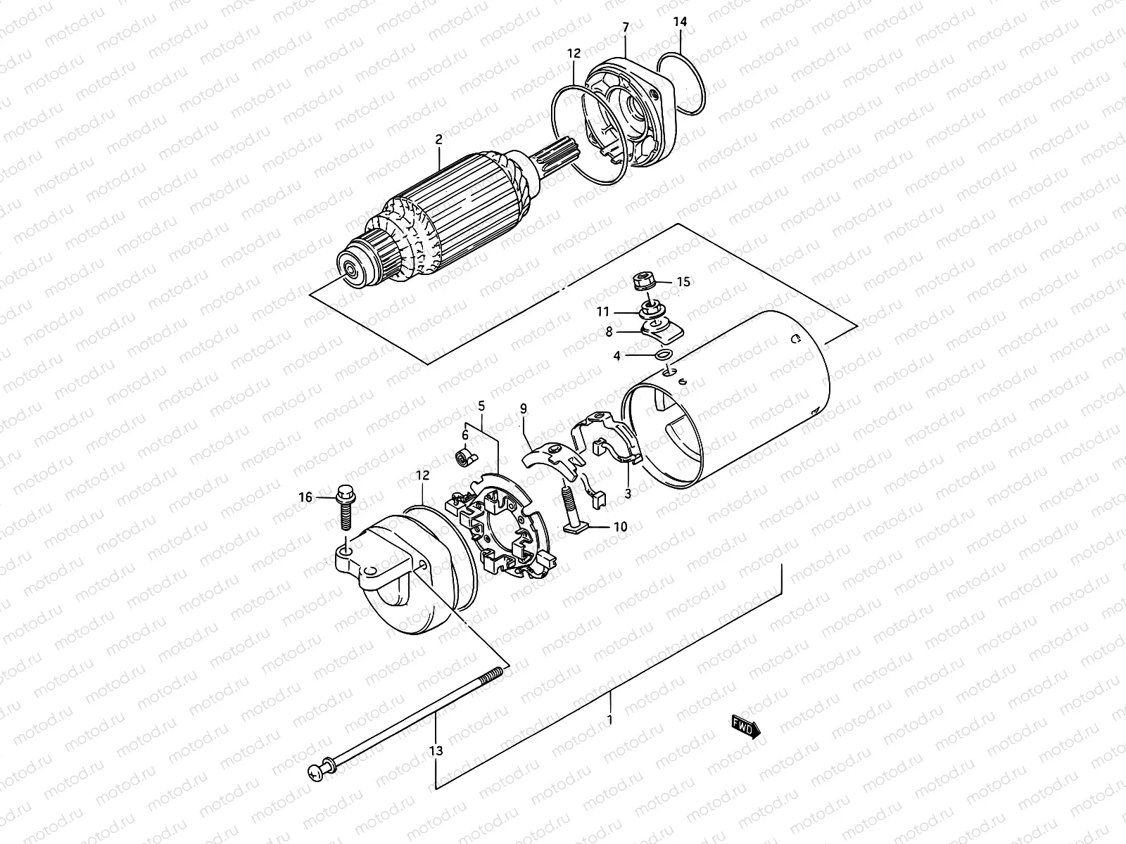 17 - STARTING MOTOR