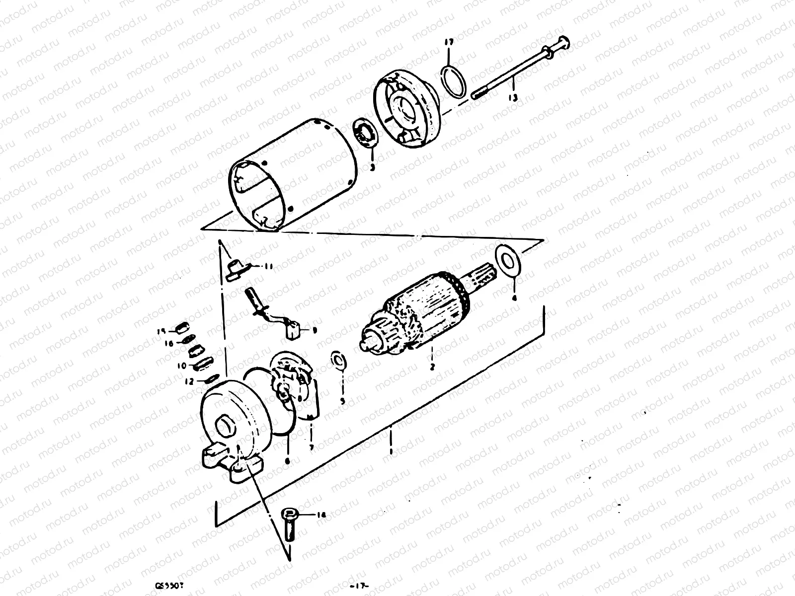 17 - STARTING MOTOR